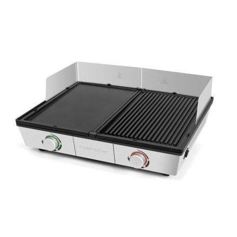 Combiné Plancha-Gril Pro QPL800 - Riviera-et-Bar