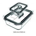 Kit de 2 boîtes en verre sous-vide pour PSV660 et PSV760 - Riviera-et-Bar 0 Kit de 2 boîtes en verre sous-vide pour PSV660 et PSV760 - Riviera-et-Bar 0