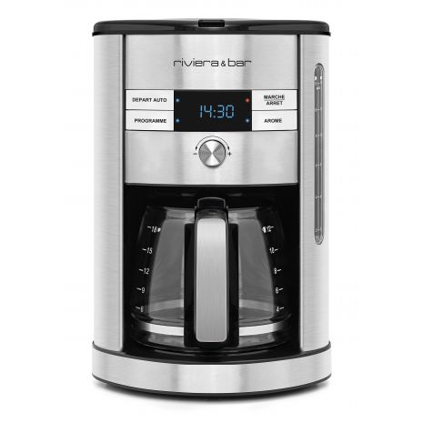 Cafetière filtre digitale inox BCF550 - Riviera-et-Bar