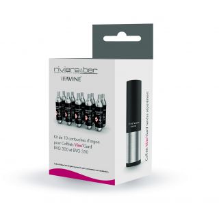 Kit 10 cartouches d'Argon BVA310 - Riviera-et-Bar