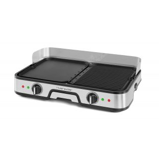 Plancha-Gril réversible bi-zone QPL525 - Riviera-et-Bar