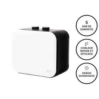 Radiateur soufflant Mill Compact 1800W Blanc - Mill