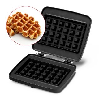 Plaques Gaufres de Bruxelles et de Liège 4x6 - Frifri FM0021 - Fonte Antiadhésive