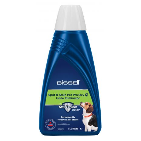 BISSELL Spot & Stain Pet Pro Oxy – Solution nettoyage tapis animaux 1 L x6