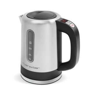 Bouilloire inox 1 L à température réglable Noir nacré BBT359